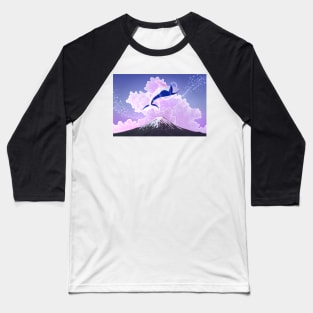 Magical Whale Baseball T-Shirt